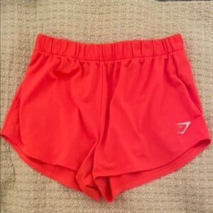Gymshark Vibrant Coral Women's Athletic Shorts